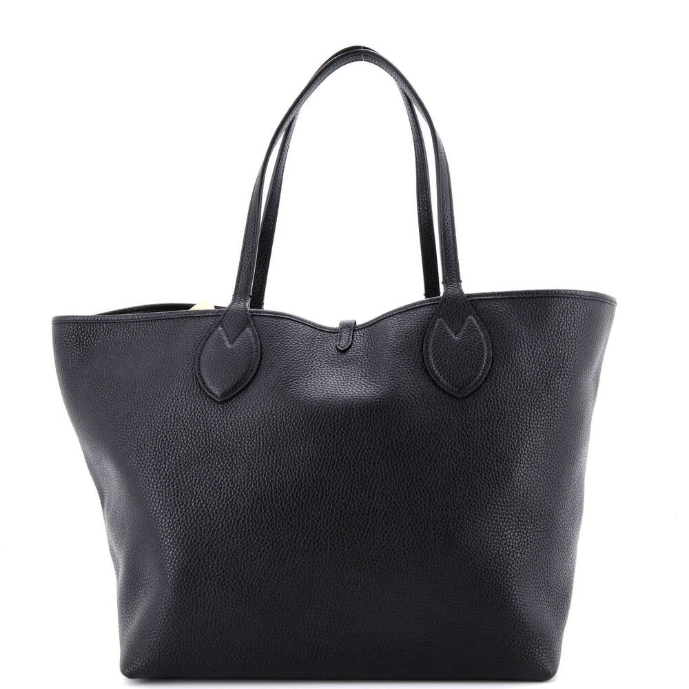 Gucci Large Reversible Totissima Shopping Tote Leather and GG Canvas - Picture 4 of 7